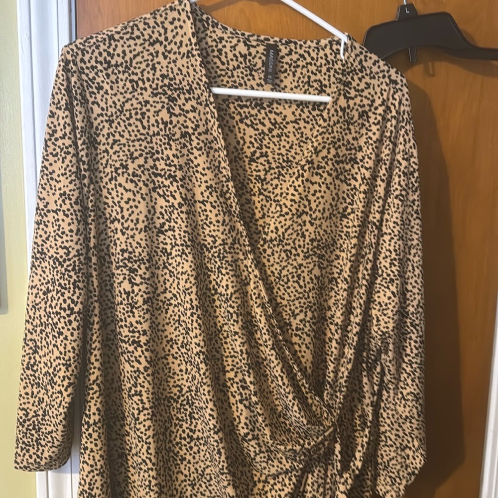 Women’s tiger print Massini top